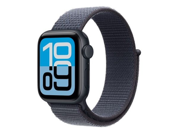 Apple - Sløyfe for smart armbåndsur - 40mm - 130 - 200 mm - anker blå - for Watch Hermès Series 7, Hermès Series 9, SE 3, Series 10, Series 11, Ser...