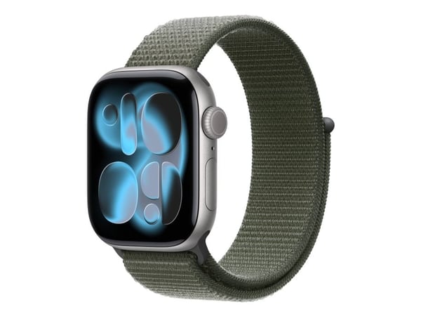 Apple - Sløyfe for smart armbåndsur - 42mm - 130 - 200 mm - skog - for Watch Hermès Series 7, Hermès Series 9, SE 3, Series 10, Series 11, Series 8...