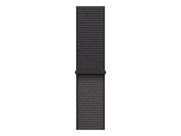 Apple - Sløyfe for smart armbåndsur - 46mm - 145 - 220 mm - mørk grå - for Watch Hermès Series 9, SE 3, Series 10, Series 11, Series 8, Series 9, U...