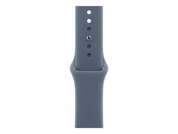 Apple - Bånd for smart armbåndsur - 40mm - M/L-størrelse - anker blå - for Watch Hermès Series 7, Hermès Series 9, SE 3, Series 10, Series 11, Seri...
