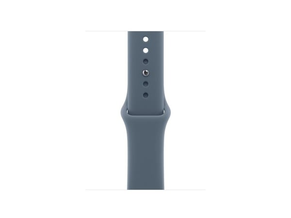 Apple - Bånd for smart armbåndsur - 42mm - S/M-størrelse - anker blå - for Watch Hermès Series 7, Hermès Series 9, SE 3, Series 10, Series 11, Seri...