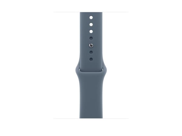 Apple - Bånd for smart armbåndsur - 46mm - S/M-størrelse - anker blå - for Watch Hermès Series 9, SE 3, Series 10, Series 11, Series 8, Series 9, U...
