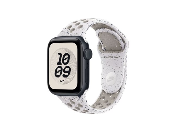 Apple Nike - Bånd for smart armbåndsur - 40mm - S/M-størrelse - veiled grå - for Watch Hermès Series 7, Hermès Series 9, SE 3, Series 10, Series 11...