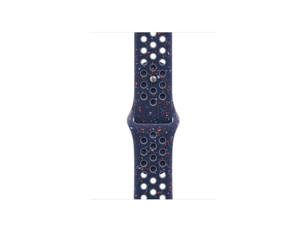 Apple Nike - Bånd for smart armbåndsur - 40mm - M/L-størrelse - blått bånd - for Watch Hermès Series 7, Hermès Series 9, SE 3, Series 10, Series 11...