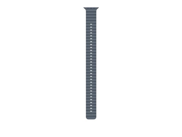 Apple - Forlengelse av klokkerem for smart armbåndsur - 49 mm, svart titanfinish - 130 - 250 mm - anker blå - for Watch Hermès Series 9, SE 3, Seri...