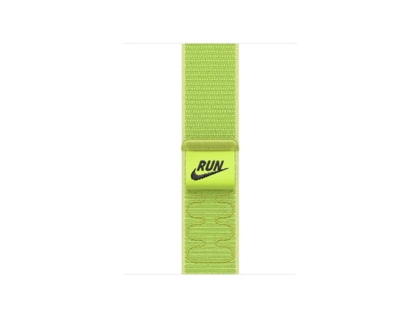 Apple Nike - Sløyfe for smart armbåndsur - 40mm - 130 - 190 mm - volt splash - for Watch Hermès Series 7, Hermès Series 9, SE 3, Series 10, Series ...
