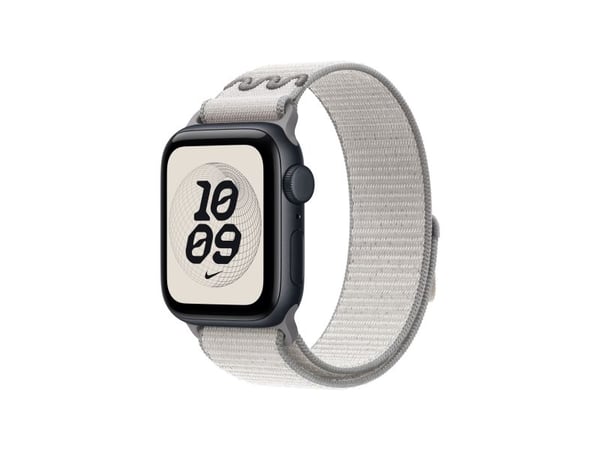 Apple Nike - Sløyfe for smart armbåndsur - 40mm - 130 - 190 mm - veiled grå - for Watch Hermès Series 7, Hermès Series 9, SE 3, Series 10, Series 1...