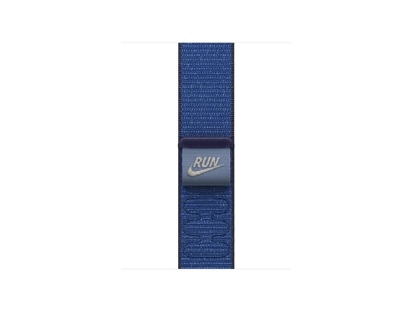 Apple Nike - Sløyfe for smart armbåndsur - 40mm - 130 - 190 mm - blått bånd - for Watch Hermès Series 7, Hermès Series 9, SE 3, Series 10, Series 1...