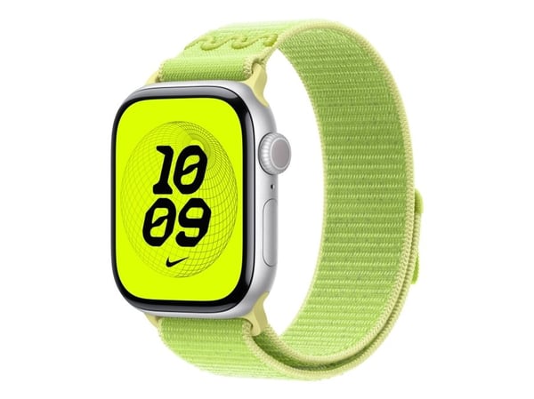 Apple Nike - Sløyfe for smart armbåndsur - 42mm - 130 - 190 mm - volt splash - for Watch Hermès Series 7, Hermès Series 9, SE 3, Series 10, Series ...