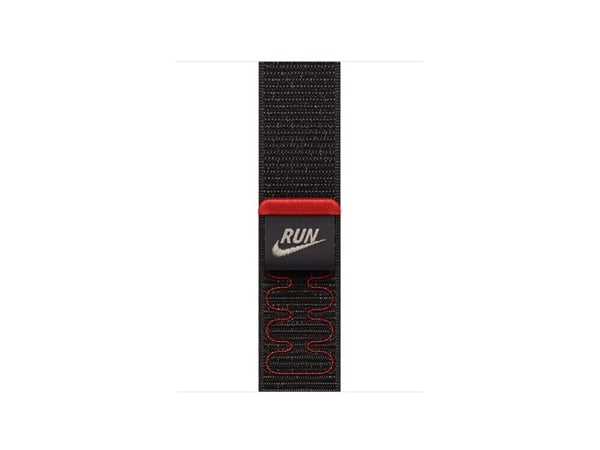 Apple Nike - Sløyfe for smart armbåndsur - 42mm - 130 - 190 mm - midnatts sort - for Watch Hermès Series 7, Hermès Series 9, SE 3, Series 10, Serie...