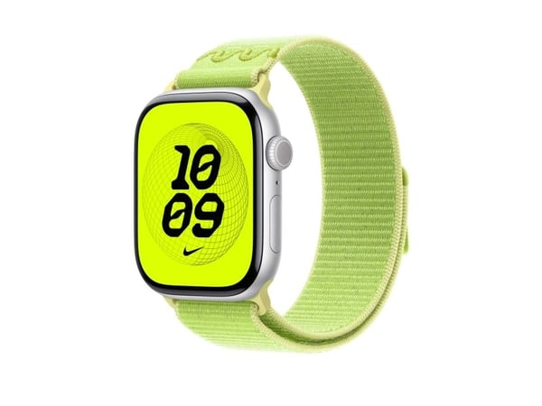 Apple Nike - Sløyfe for smart armbåndsur - 46mm - 145 - 220 mm - volt splash - for Watch Hermès Series 9, SE 3, Series 10, Series 11, Series 8, Ser...