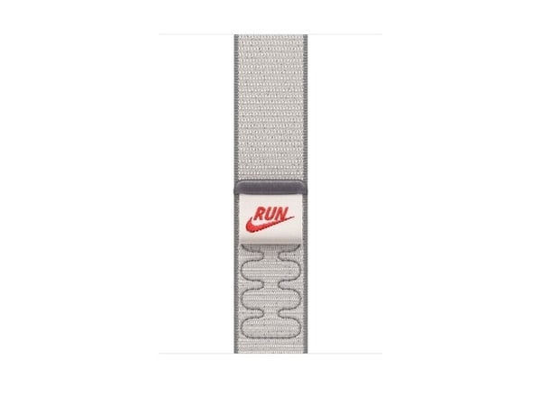 Apple Nike - Sløyfe for smart armbåndsur - 46mm - 145 - 220 mm - veiled grå - for Watch Hermès Series 9, SE 3, Series 10, Series 11, Series 8, Seri...