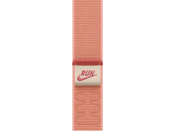 Apple Nike - Sløyfe for smart armbåndsur - 46mm - 145 - 220 mm - alpenglow rosa - for Watch Hermès Series 9, SE 3, Series 10, Series 11, Series 8, ...