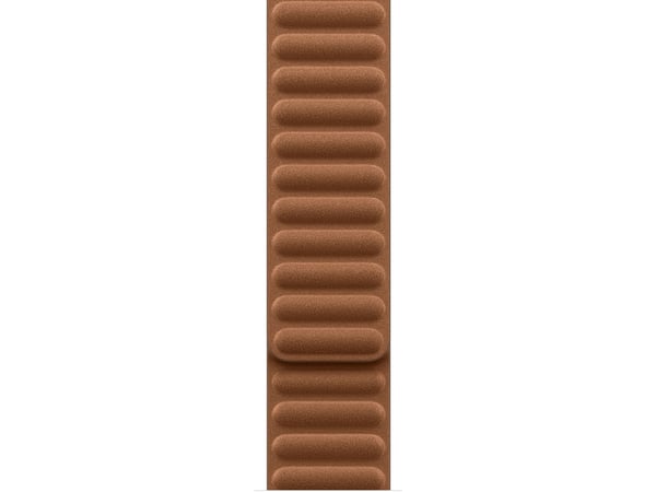 Apple - Klokkestropp for smart armbåndsur - 46mm - S/M-størrelse - karamell - for Watch Hermès Series 9, SE 3, Series 10, Series 11, Series 8, Seri...
