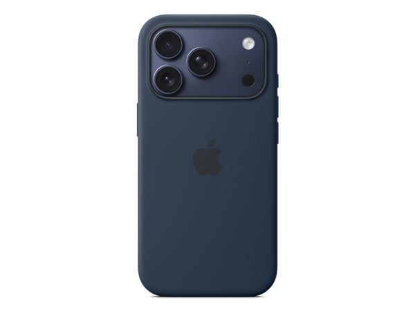 Apple - Baksidedeksel for mobiltelefon - MagSafe-samsvar - silikon - midnatt - for iPhone 17 Pro