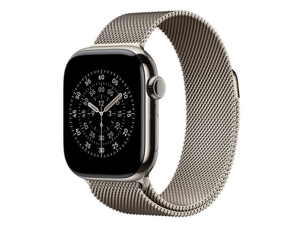Apple - Sløyfe for smart armbåndsur - 40mm - 130 - 180 mm - naturlig - for Watch Hermès Series 7, Hermès Series 9, SE 3, Series 10, Series 11, Seri...