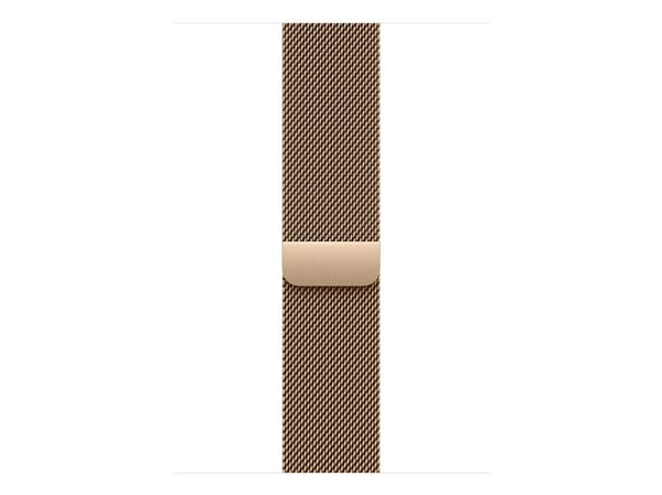 Apple - Sløyfe for smart armbåndsur - 46mm - S/M-størrelse - gull - for Watch Hermès Series 9, SE 3, Series 10, Series 11, Series 8, Series 9, Ultr...