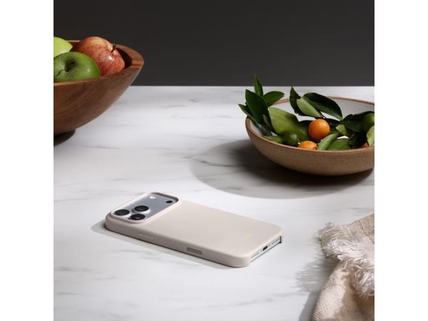 Beats - Bagsidecover til mobiltelefon - MagSafe-kompatibilitet - polykarbonat - lime stone - for iPhone 17 Pro Max