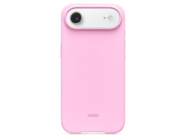 Beats - Bagsidecover til mobiltelefon - MagSafe-kompatibilitet - polykarbonaatti - pebble pink - iPhone Airille