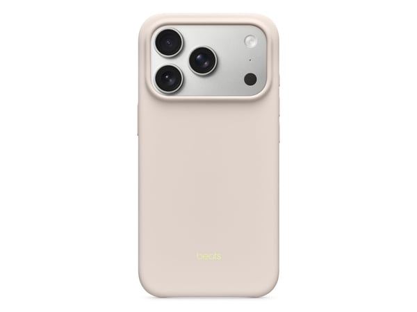 Beats - Bagsidecover til mobiltelefon - MagSafe-kompatibilitet - polykarbonaatti - kalkkikivi - iPhone 17 Pro:lle