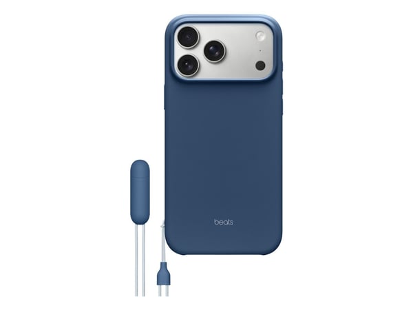Beats - Matkapuhelimen takakuori - jalustalla - MagSafe-yhteensopivuus - polykarbonaatti - bedrock blue - iPhone 17 Pro Max -puhelimeen