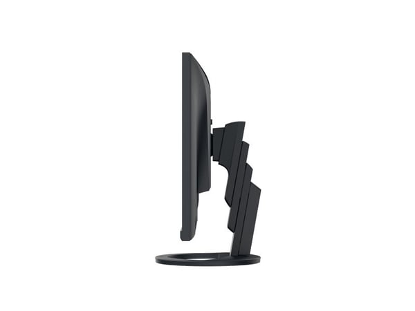 EIZO FlexScan EV2740S-BK - Med FlexStand - LED-skjerm - 27" - 3840 x 2160 4K - IPS - 350 cd/m² - 1000:1 - 6 ms - HDMI, DisplayPort, USB-C - høyttal...