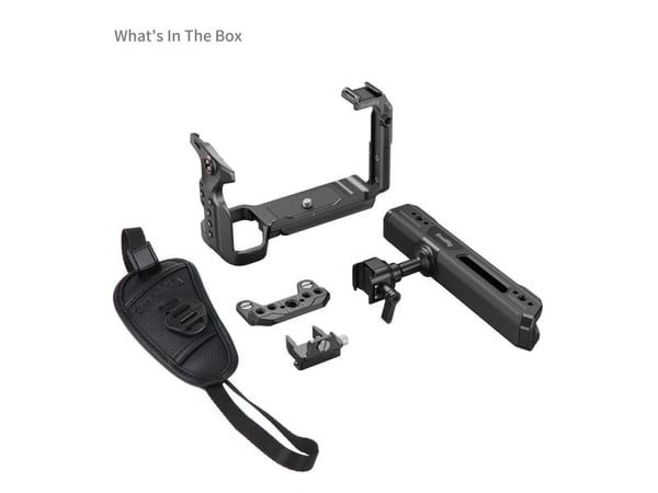 SmallRig 5589, Bur, Sort, Aluminium, Mikrofiber, PU lær, Rustfritt stål, Sony FX2, 159,9 mm, 161,6 mm