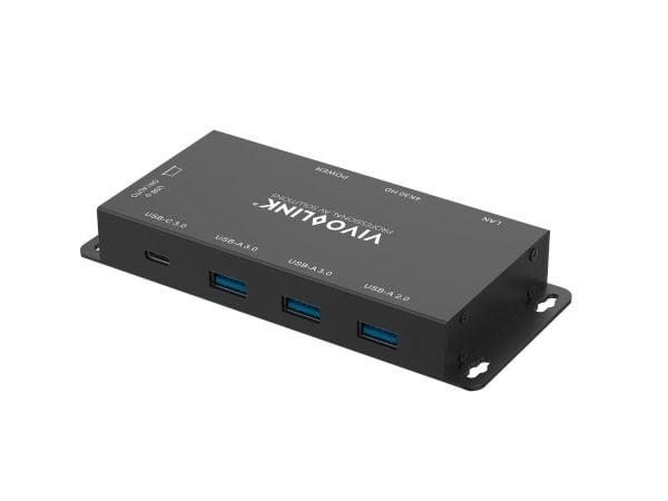 Vivolink VLUSBCHUB2V2, 3.2 Gen 1 (3.1 Gen 1), USB Type-C, HDMI-lähtö, 3840 x 2160 pikseliä