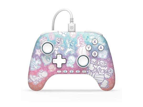 PowerA Advantage, Pad-ohjain, Nintendo Switch 2, D-pad, Kotipainike, Analoginen/Digitaalinen, Langallinen, USB