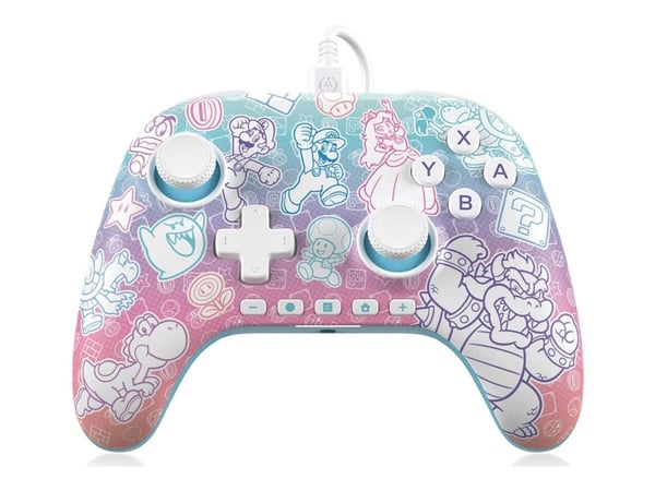 PowerA Advantage, Pad-ohjain, Nintendo Switch 2, D-pad, Kotipainike, Analoginen/Digitaalinen, Langallinen, USB