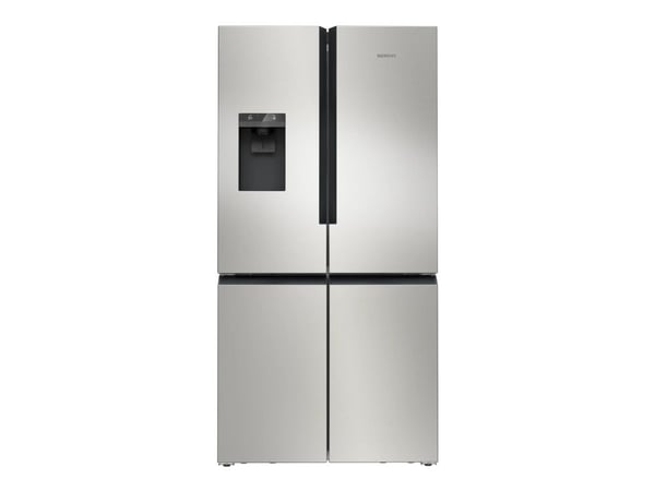 Siemens iQ500 KF96IAPEA - Kjøleskap/fryser - fransk dør underfryser med isdispenser, vannautomat - bredde: 90.5 cm - dybde: 73.1 cm - høyde: 183 cm...