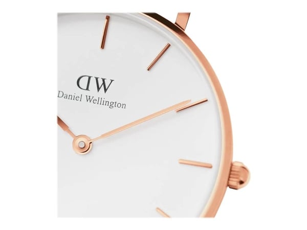 Daniel Wellington Classic Petite Melrose - Armbåndsur - kvarts - analog - rosegull - eggeskallhvit