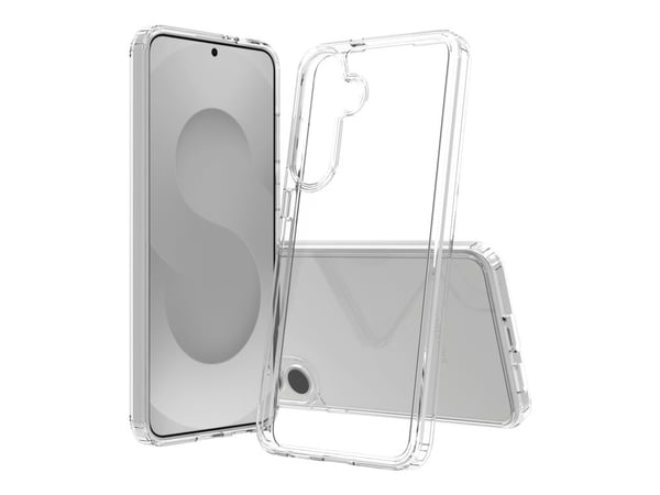 Screenor - Baksidedeksel for mobiltelefon - termoplast-polyuretan (TPU), akryl - gjennomsiktig - for Samsung Galaxy S25 FE