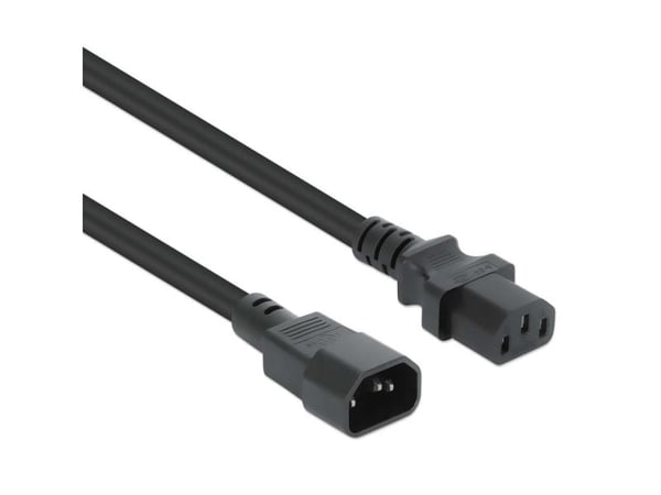 Manhattan 352673, 1 m, C13 coupler, C14 coupler, 250 V