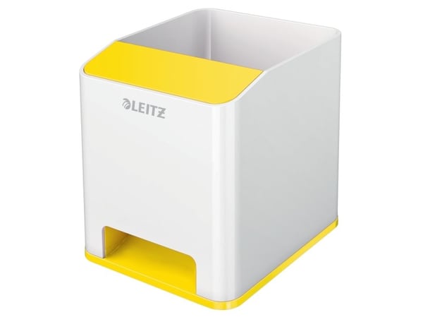 Leitz WOW Sound - Pennhållare - polystyren (PS) - gul