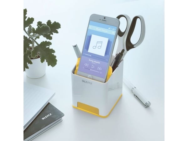 Leitz WOW Sound - Pennhållare - polystyren (PS) - gul