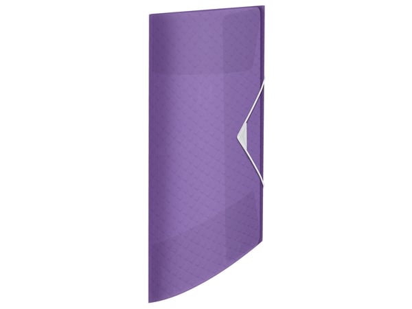 Esselte Colour'Breeze - 3-fliksmappe - for A4 (210 x 297 mm) - kapasitet: 150 ark - translucent lavendel