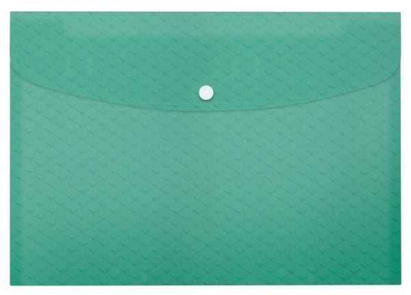 Esselte Colour'Breeze - Dokumentmappe - for A4 (210 x 297 mm) - grønn (en pakke 3)