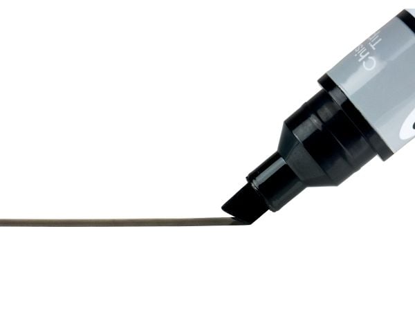 Nobo whiteboardtusj med skrå spiss 4 mm, hurtigtørkende blekk - med 4 stk. assorterte farger