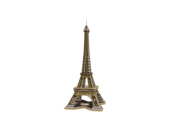 CubicFun Eiffel Tower, 80 stykker, Bygninger