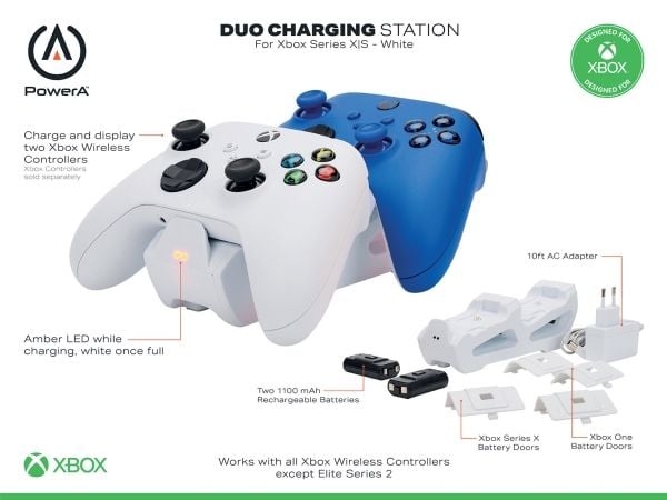 PowerA Duo Ladestasjon for Xbox Series X|S (1524377-01)