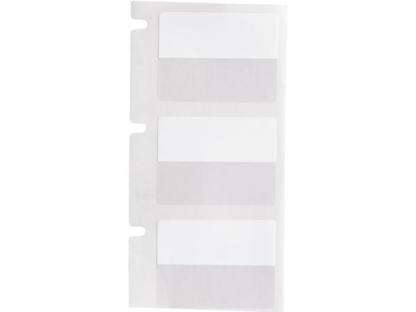 Brady M6-96-427, Hvit, Selvklebende skriveretikett, Utstanset etikett, Rull, Selvlaminerende vinyl, Trermisk overføring