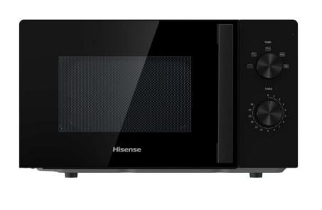 Hisense H20MOBP1H, Bänkdiskmaskin, Enbart mikrovågsugn, 20 l, 700 W, Rotations-, Svart