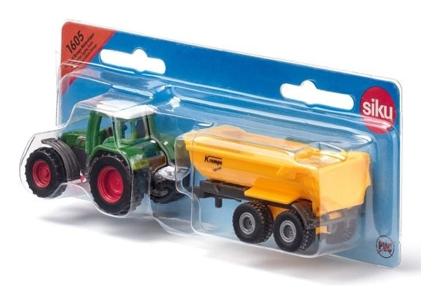 Siku SIKU 1605 traktor FENDT 926 landbrukstraktor + Krampe dumper metall kjøretøy