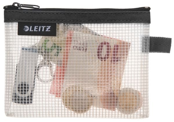 Leitz WOW Travel Small - Pung for credit cards / ID / cash / cables / earphones / medicines / cosmetics - EVA-folie - svart