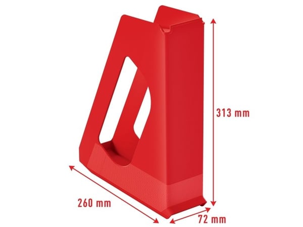Esselte Vivida - Magasinfil - för A4 (210 x 297 mm) - röd