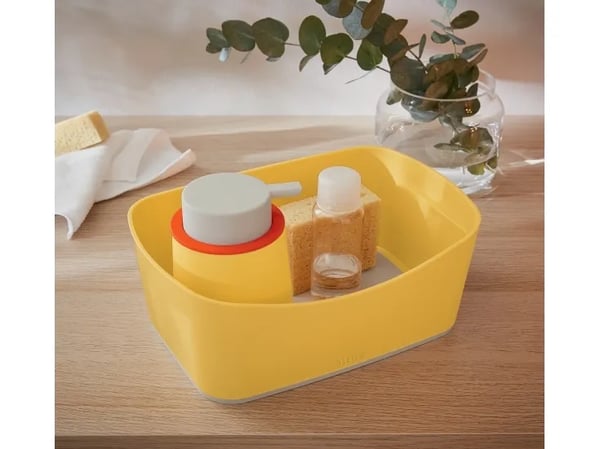 Leitz Cosy säilytyslaatikko Mybox, Säilytyslaatikko, Keltainen, Suorakulmainen, Muovi, Yksivärinen, 246 mm