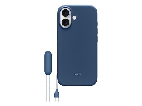 Beats - Matkapuhelimen takakuori - jalustalla - MagSafe-yhteensopivuus - polykarbonaatti - bedrock blue - iPhone 17 -puhelimelle