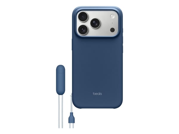 Beats - Matkapuhelimen takakuori - jalustalla - MagSafe-yhteensopivuus - polykarbonaatti - bedrock blue - iPhone 17 Pro -puhelimelle