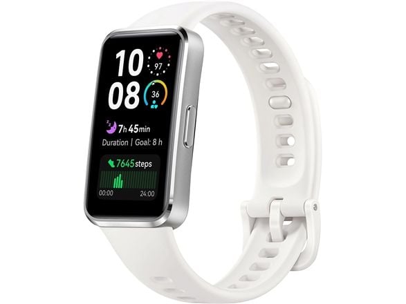 Huawei Band 10 - Aluminiumslegering - aktivitetssporer med stropp - fluorelastomer - håndleddstørrelse: 120-190 mm - display 1.47" - Bluetooth - 15...
